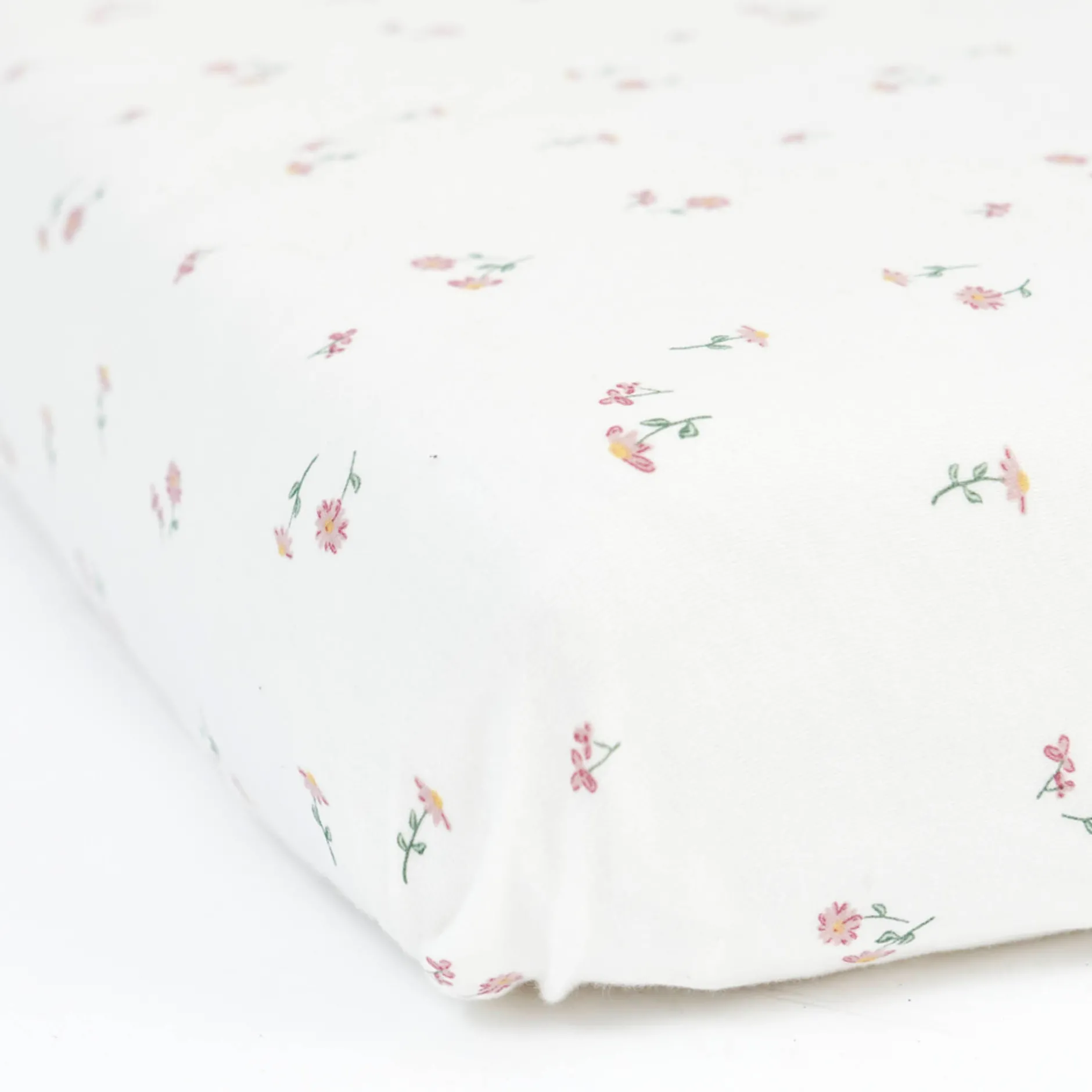 Hoeslakens*Prénatal ledikant hoeslaken daisy multi