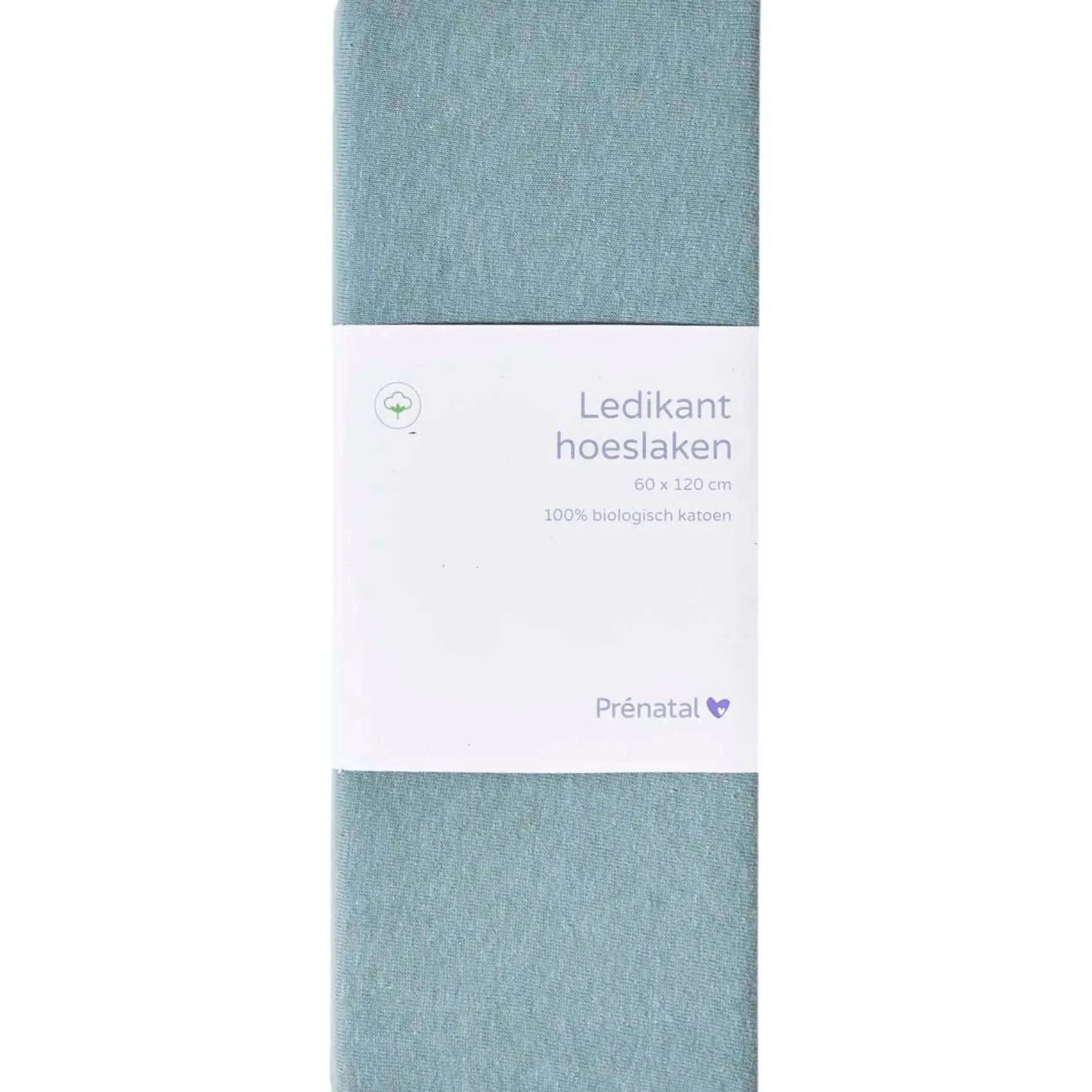 Hoeslakens*Prénatal ledikant hoeslaken turquoise