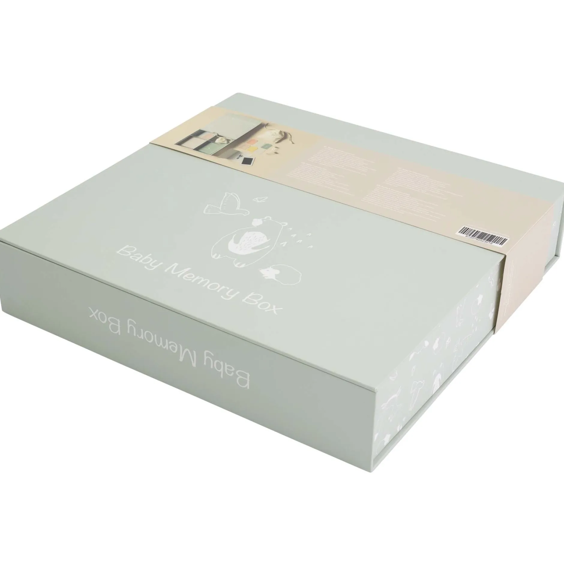 Feestartikelen|Kraamcadeaus*Prénatal memory box Green