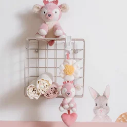 Muziekmobielen & Muziekdoosjes*Prénatal muziekdoosje hert Powder Pink