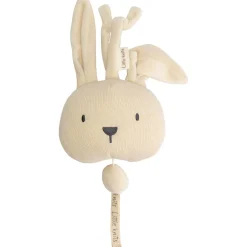 Muziekmobielen & Muziekdoosjes*Prénatal muziekdoosje Little Knits Ecru Melange