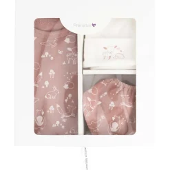 Feestartikelen|Kraamcadeaus*Prénatal new born giftset Pink