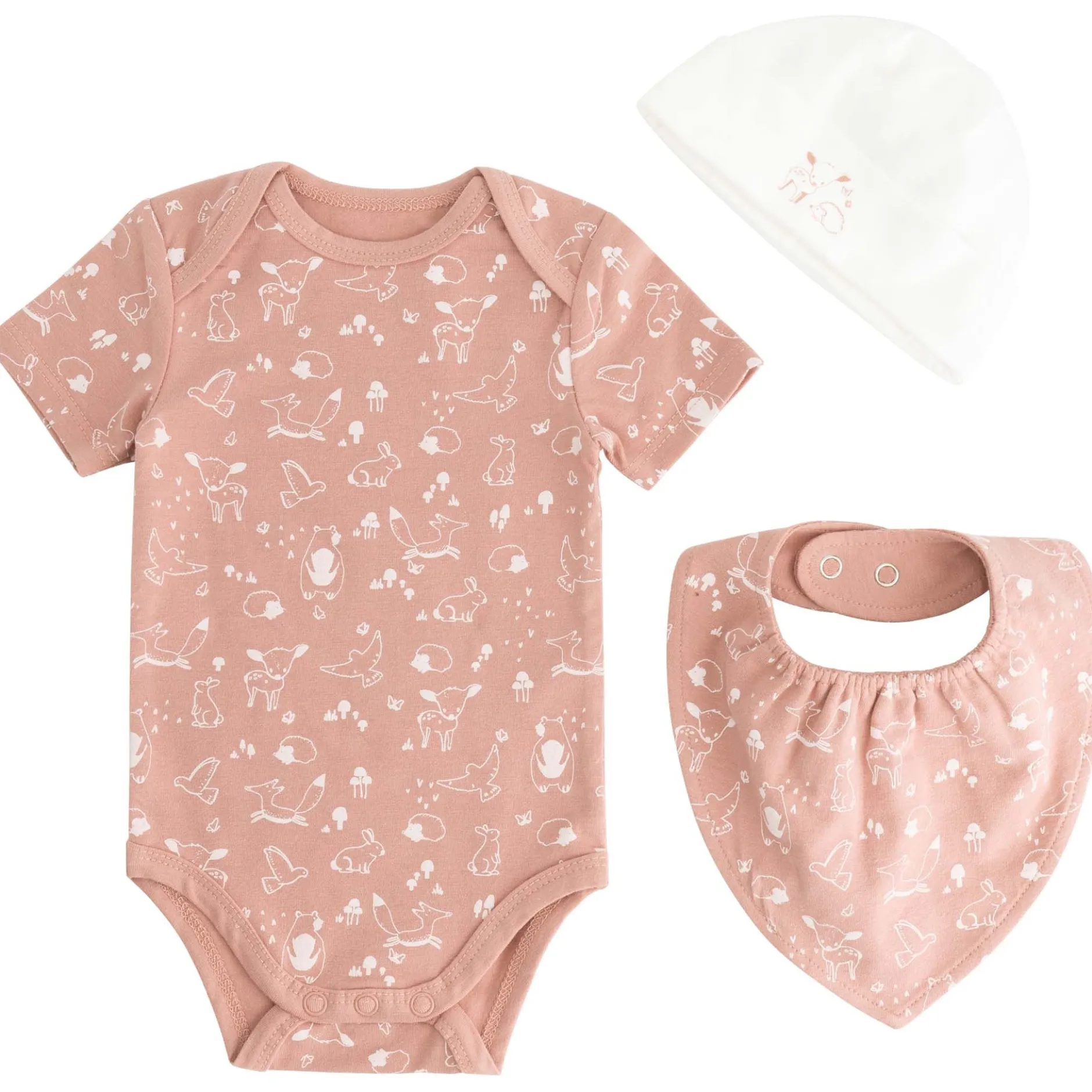 Feestartikelen|Kraamcadeaus*Prénatal new born giftset Pink