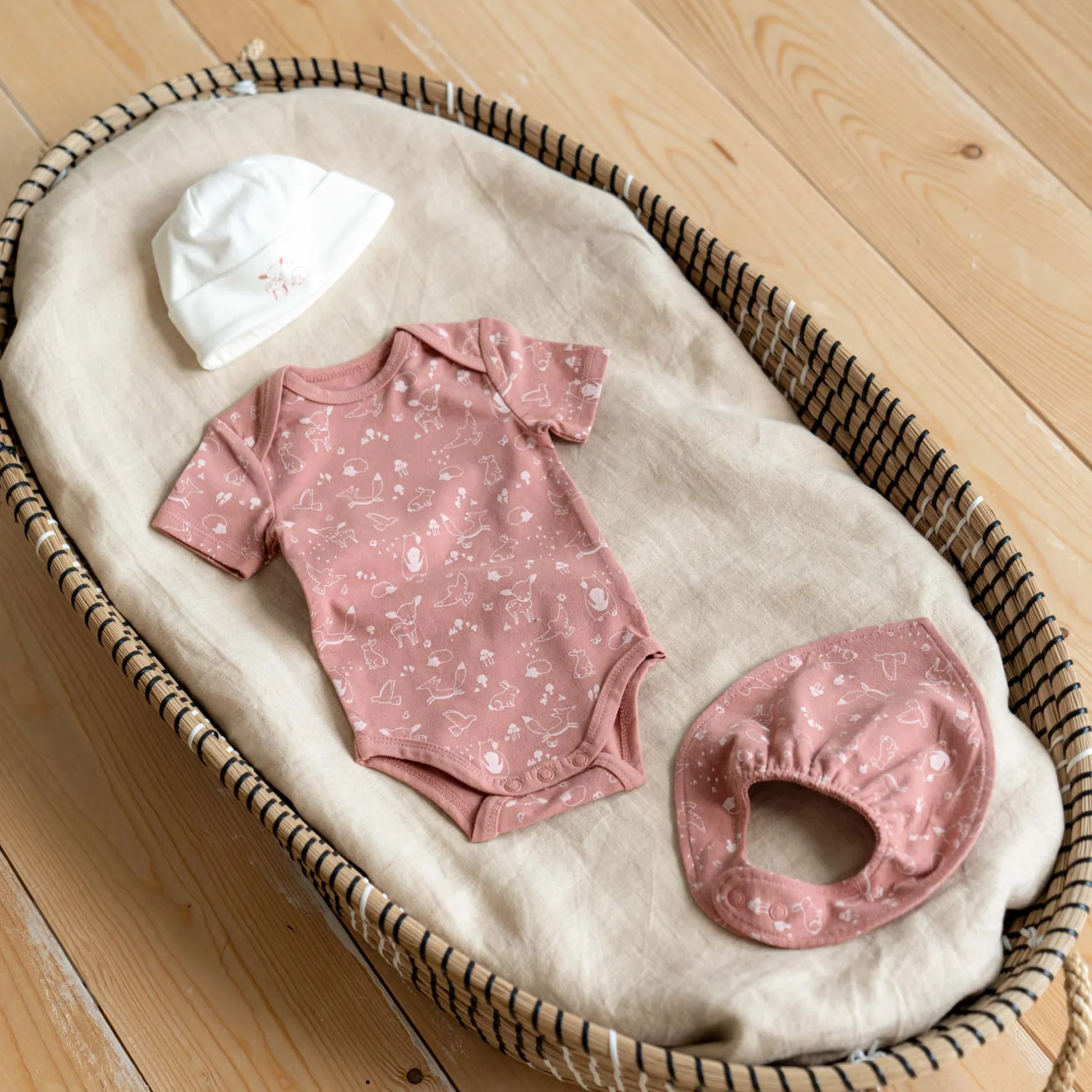 Feestartikelen|Kraamcadeaus*Prénatal new born giftset Pink