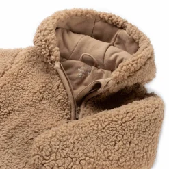 Boxpakjes|Boxpakjes & Jumpsuits*Prénatal newborn berenpak teddy lange mouwen effen taupe Soft Taupe Brown