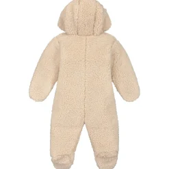 Boxpakjes|Boxpakjes & Jumpsuits*Prénatal newborn berenpak teddy lange mouwen effen beige Beigebrown