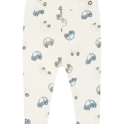 Broeken & Tuinbroeken|Broeken & Leggings*Prénatal newborn broek  all over print wit Ivory White