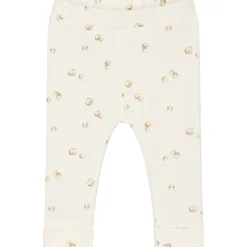 Broeken & Tuinbroeken|Broeken & Leggings*Prénatal newborn broek  all over print beige Dark Off-White