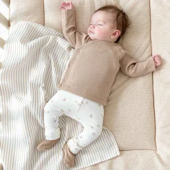 Broeken & Tuinbroeken|Broeken & Leggings*Prénatal newborn broek all over print beige Dark Off-White