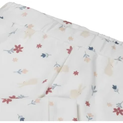 Broeken & Leggings|Broeken*Prénatal newborn broek bloemen wit Ivory White