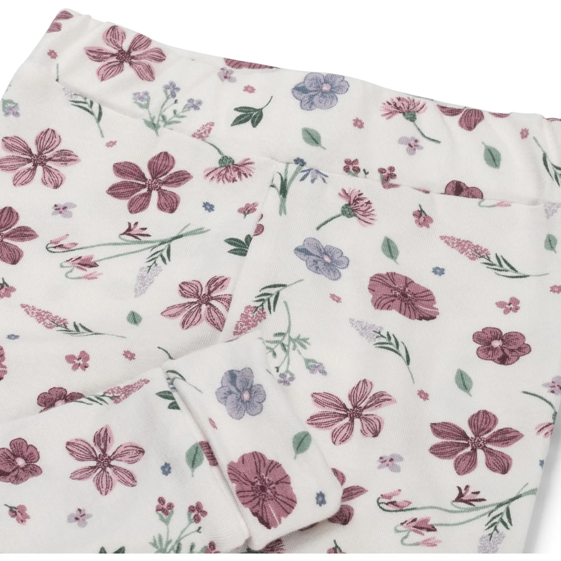 Broeken & Leggings|Broeken*Prénatal newborn broek bloemen roze Ivory White