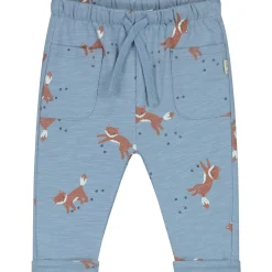 Broeken & Tuinbroeken|Broeken & Leggings*Prénatal newborn broek  dierenprint blauw Powder Blue
