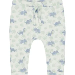 Broeken & Tuinbroeken|Broeken & Leggings*Prénatal newborn broek  dierenprint groen Ivory White