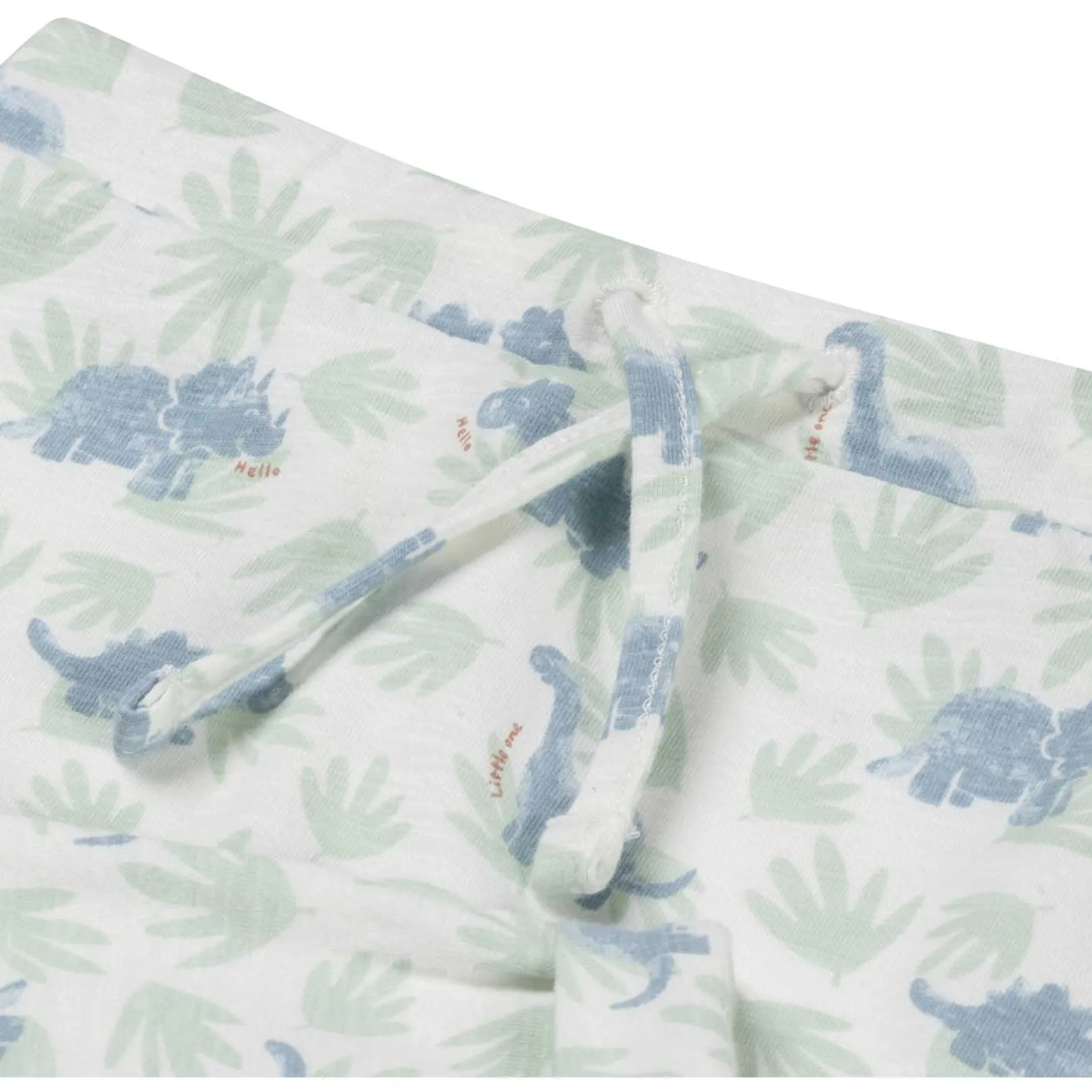 Broeken & Tuinbroeken|Broeken & Leggings*Prénatal newborn broek dierenprint groen Ivory White