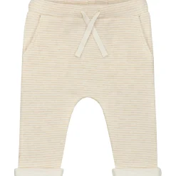 Broeken & Tuinbroeken|Broeken & Leggings*Prénatal newborn broek dubbeldoek  effen beige Beigebrown