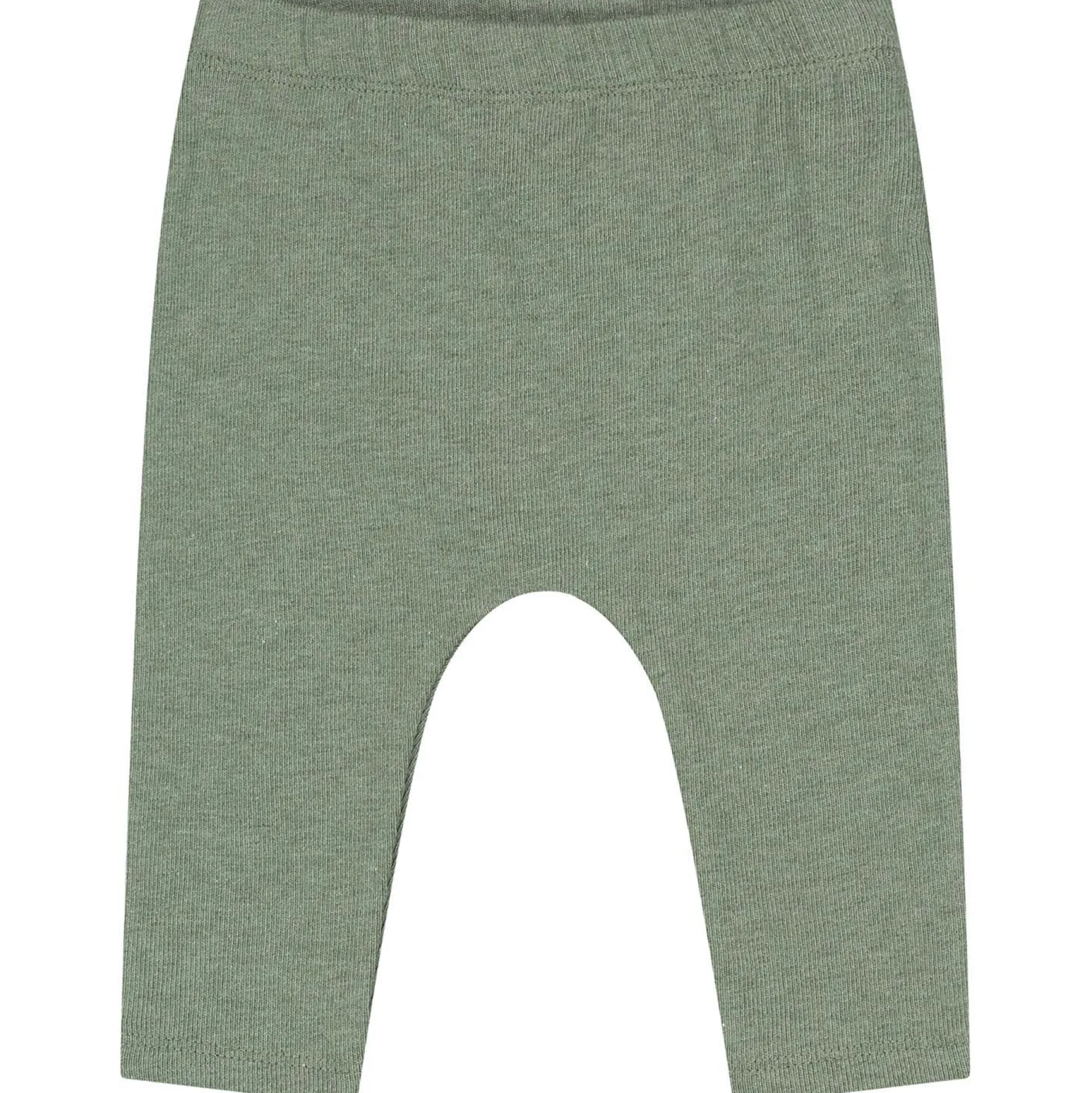 Broeken & Tuinbroeken|Broeken & Leggings*Prénatal newborn broek effen groen Dark Green Melange