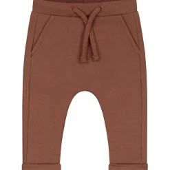 Broeken & Tuinbroeken|Broeken & Leggings*Prénatal newborn broek  effen bruin Brown
