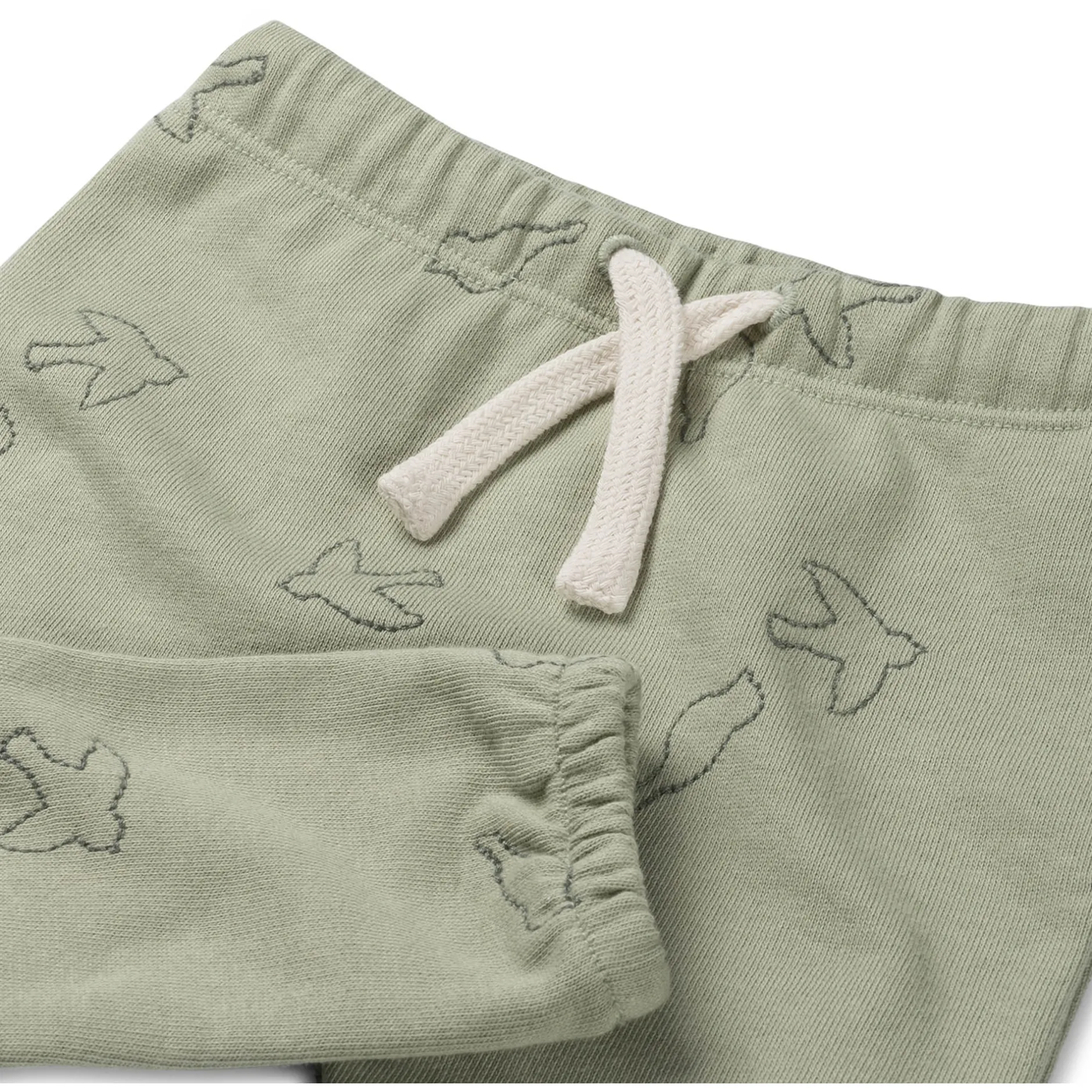 Broeken & Tuinbroeken|Broeken & Leggings*Prénatal newborn broek Pure all over print groen LightGreenshade