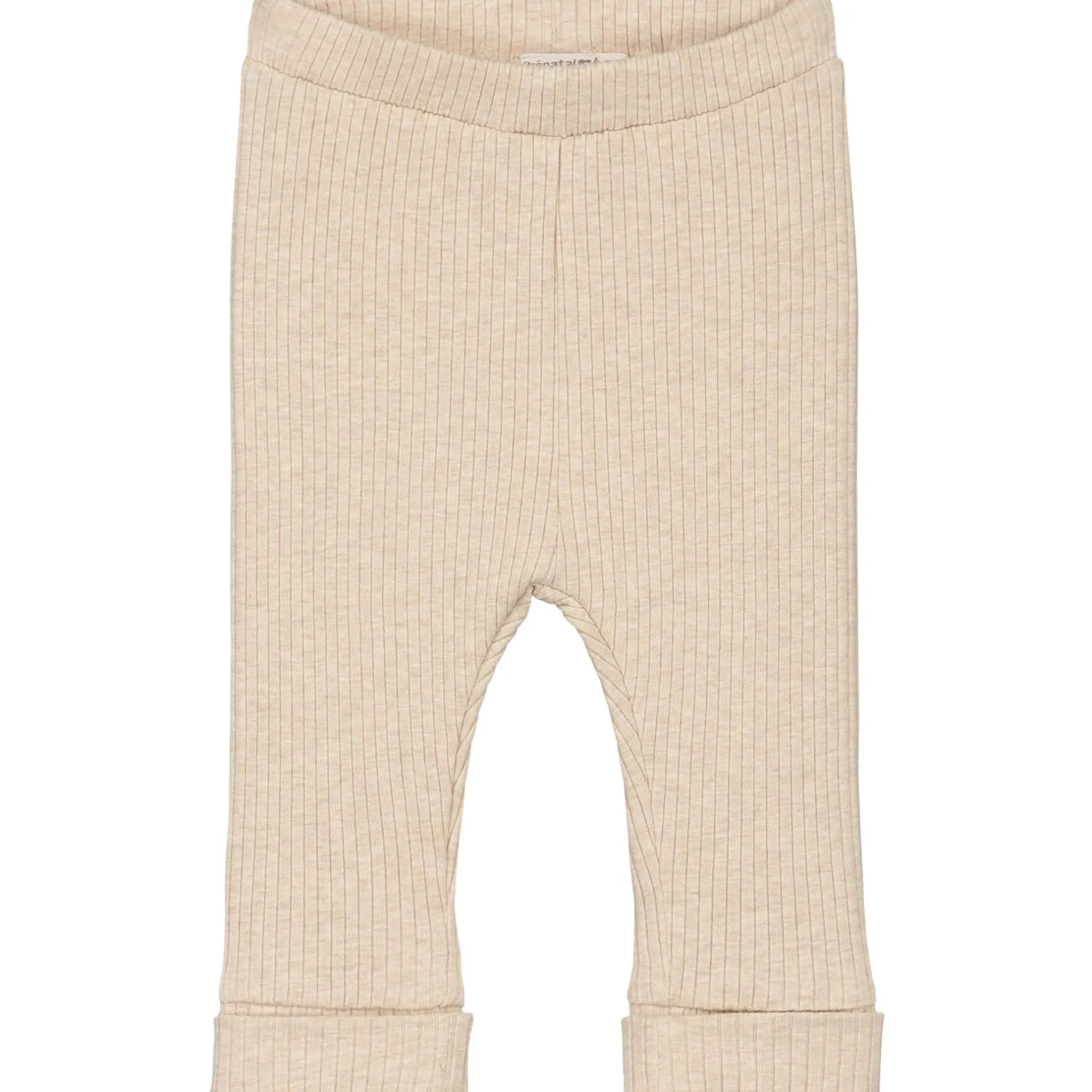 Broeken & Tuinbroeken|Broeken & Leggings*Prénatal newborn broek rib effen beige Beigebrown