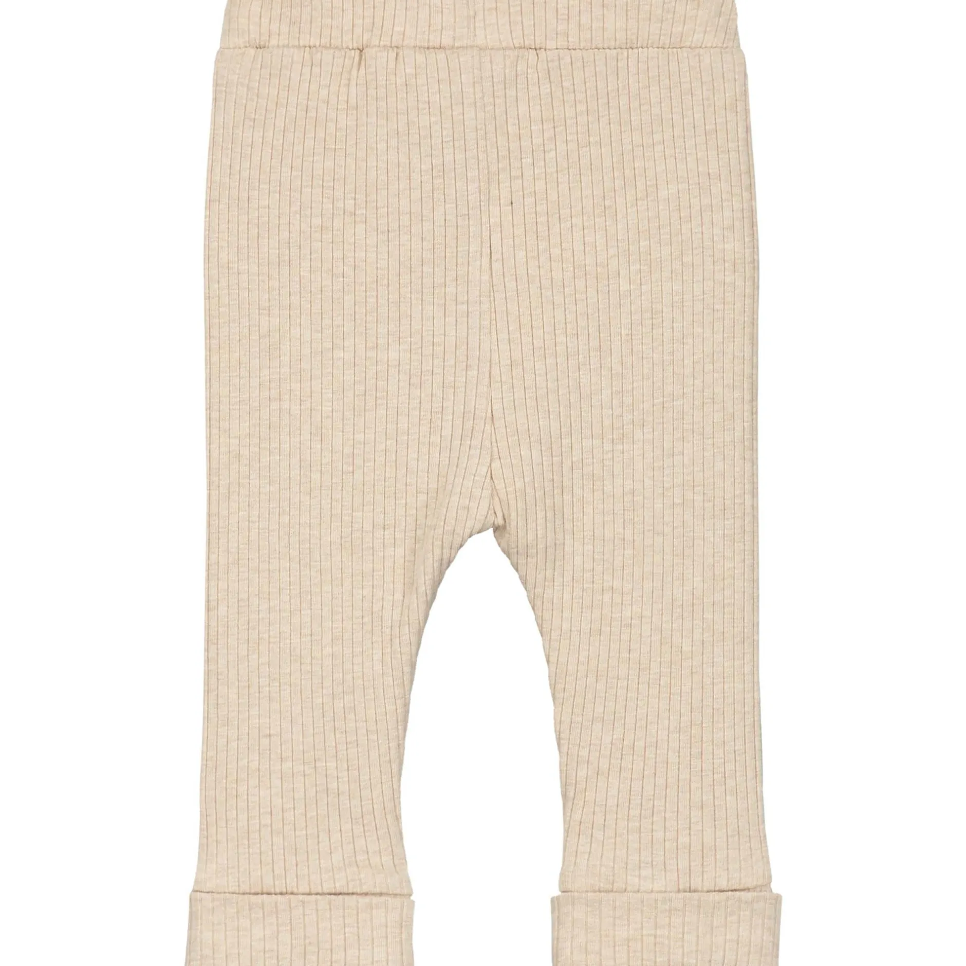 Broeken & Tuinbroeken|Broeken & Leggings*Prénatal newborn broek rib effen beige Beigebrown