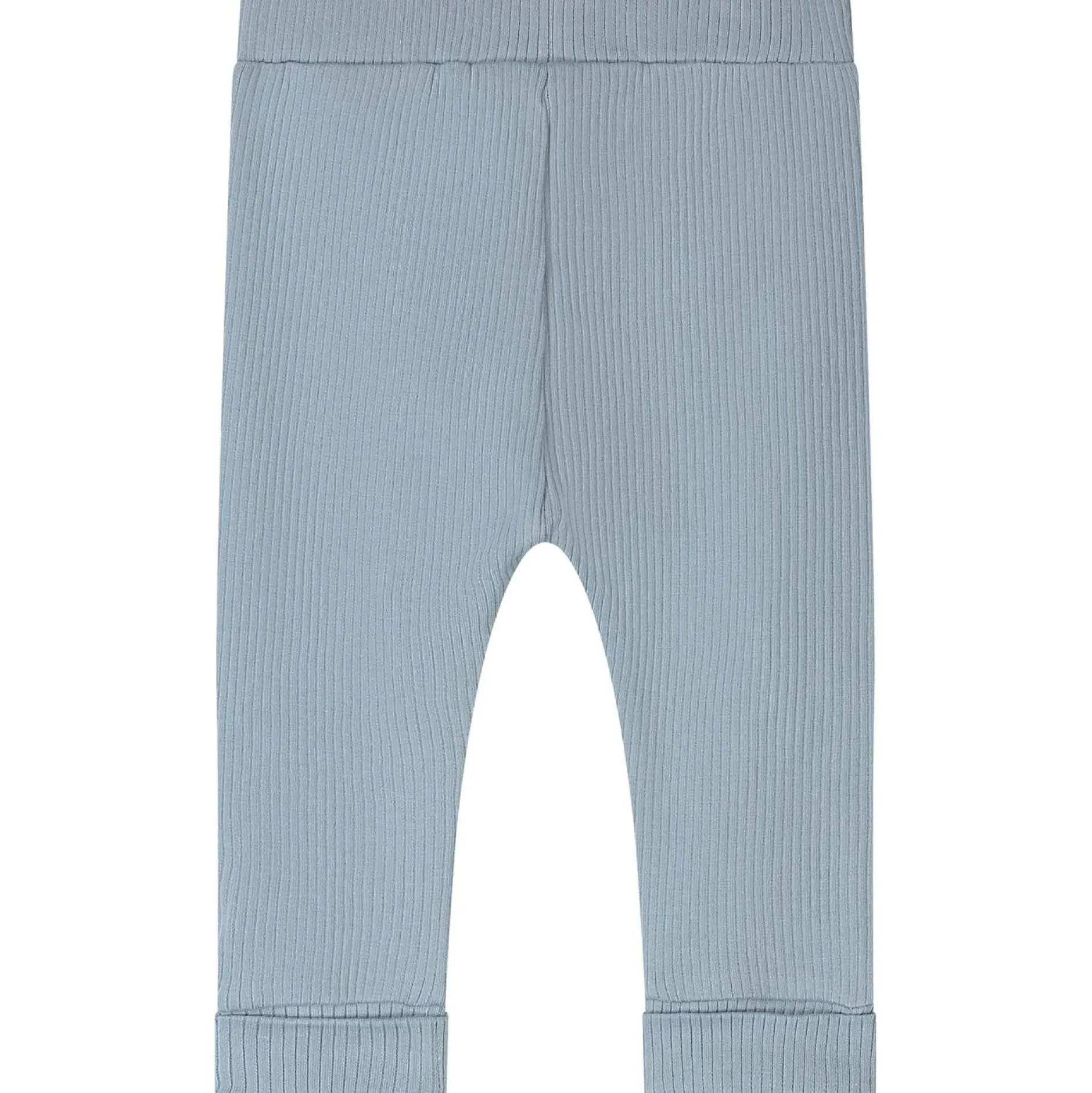 Broeken & Tuinbroeken|Broeken & Leggings*Prénatal newborn broek rib effen blauw Steel Blue