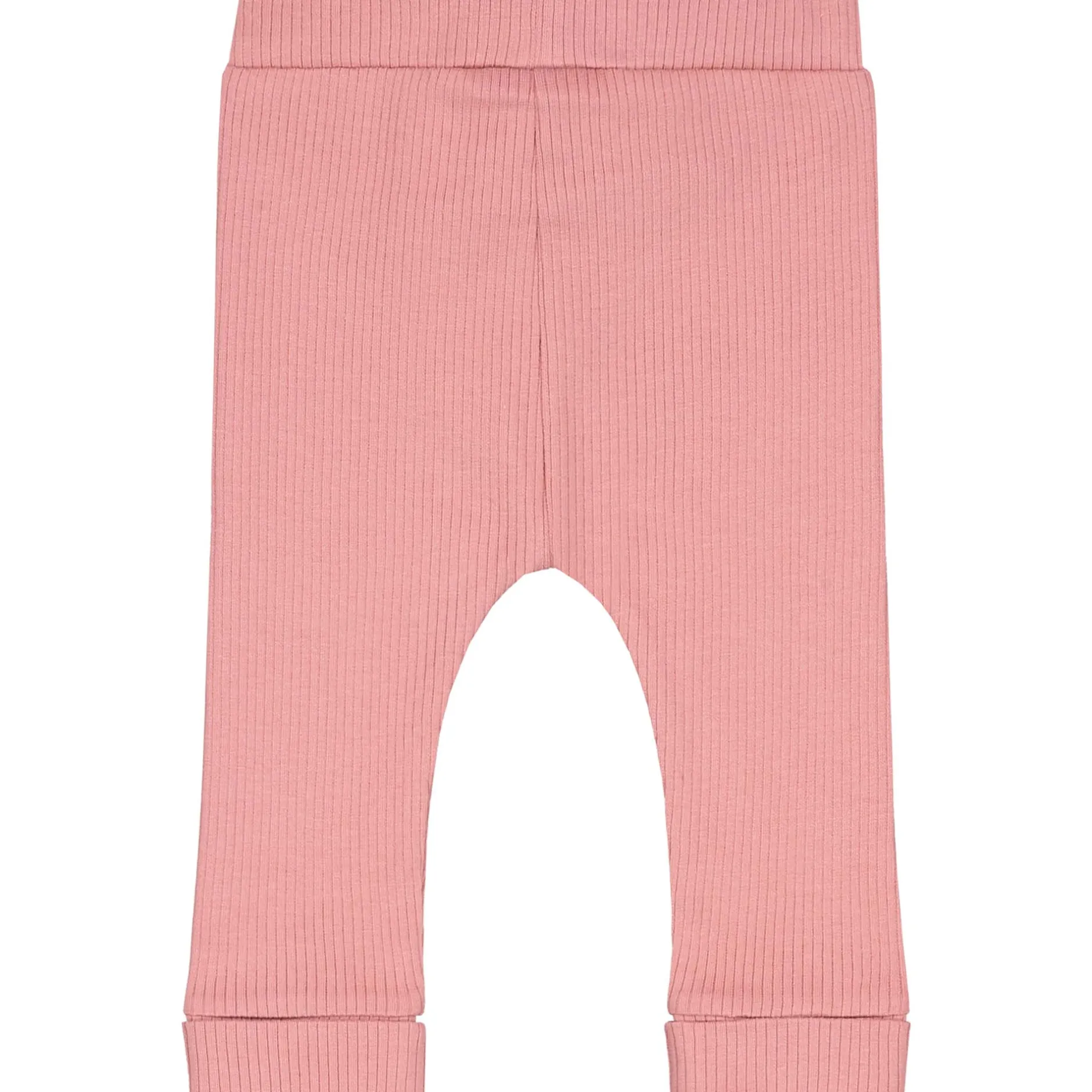 Broeken & Tuinbroeken|Broeken & Leggings*Prénatal newborn broek rib roze Dark Pink