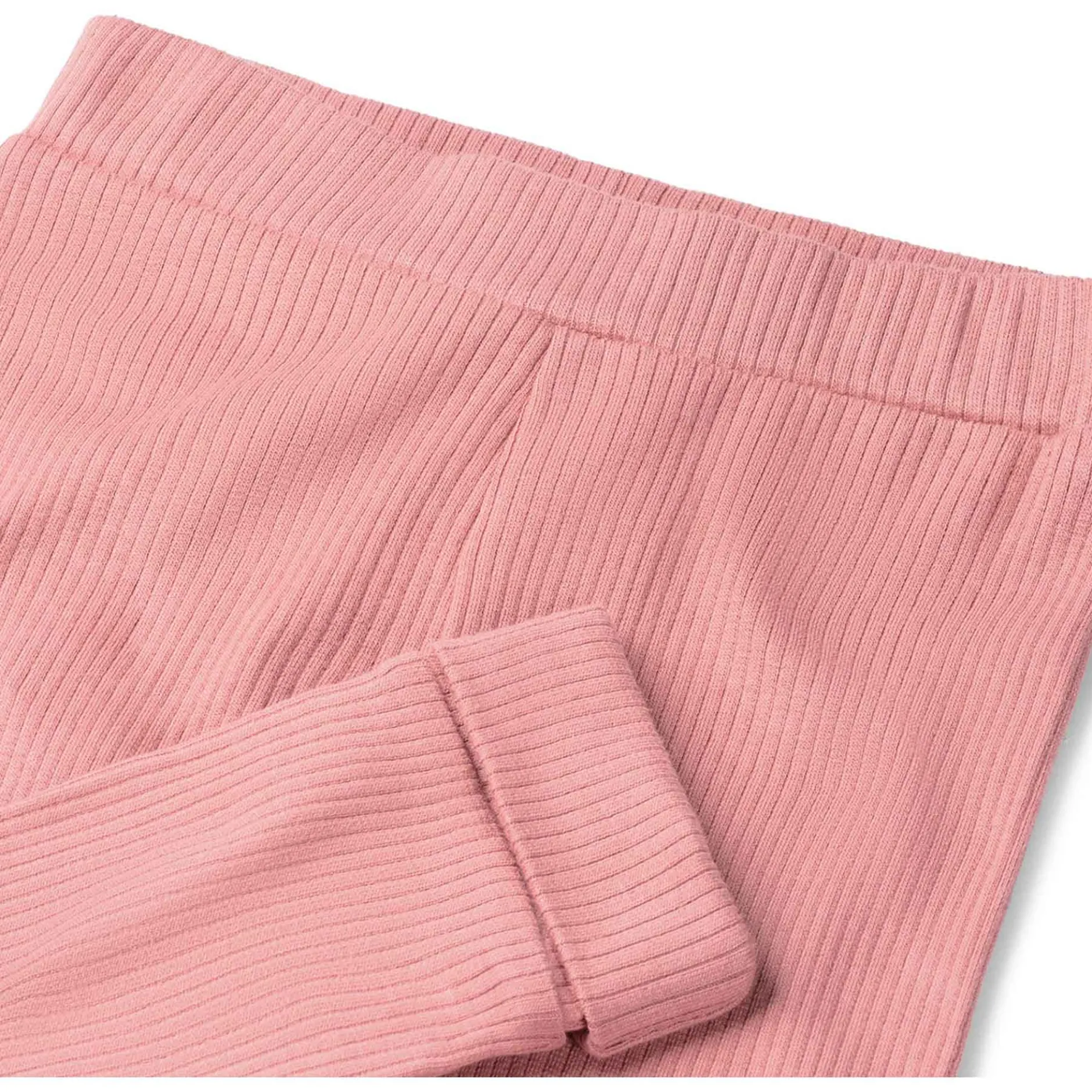 Broeken & Tuinbroeken|Broeken & Leggings*Prénatal newborn broek rib roze Dark Pink