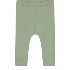 Broeken & Leggings|Broeken & Tuinbroeken*Prénatal newborn broek rib effen groen Green Shade
