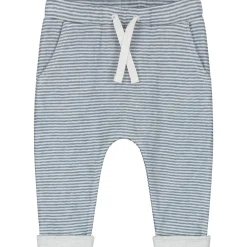Broeken & Tuinbroeken|Broeken & Leggings*Prénatal newborn broek  strepen blauw Steel Blue