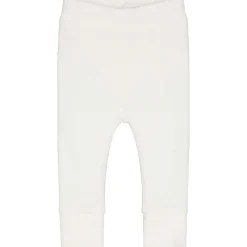 Broeken & Tuinbroeken|Broeken & Leggings*Prénatal newborn broek velours effen wit Ivory White