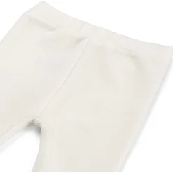 Broeken & Tuinbroeken|Broeken & Leggings*Prénatal newborn broek velours effen wit Ivory White