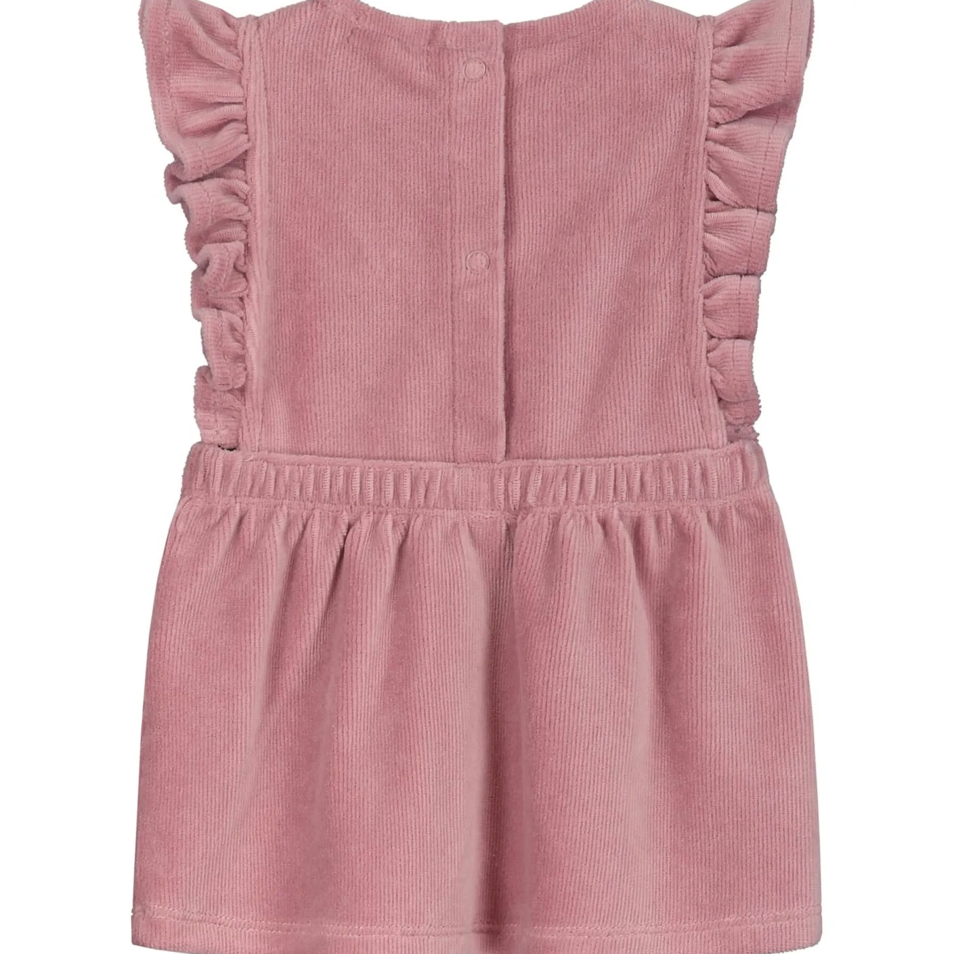 Jurken & Rokken|Jurken & Rokken*Prénatal newborn jurk mouwloos effen roze Violet Pink