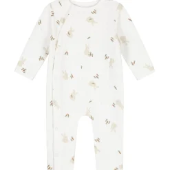 Boxpakjes|Boxpakjes & Jumpsuits*Prénatal newborn kledingset konijn lange mouwen dierenprint multi Ivory White