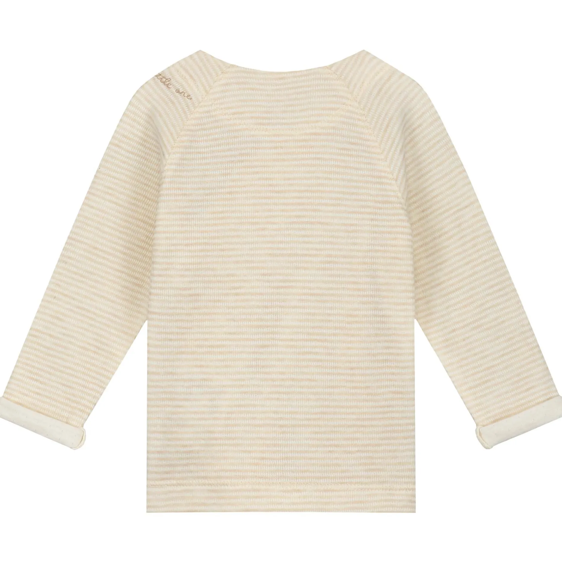 Shirts & Blouses|Shirts & Blouses*Prénatal newborn overslagshirt lange mouwen effen beige Beigebrown