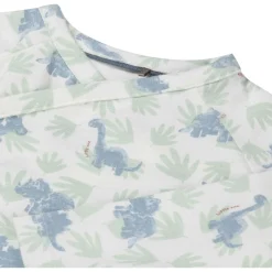 Shirts & Blouses|Shirts & Blouses*Prénatal newborn overslagshirt lange mouwen dierenprint groen Ivory White