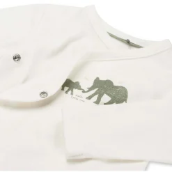 Shirts & Blouses|Shirts & Blouses*Prénatal newborn overslagshirt lange mouwen printopdruk wit Ivory White