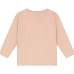 Shirts & Blouses|Shirts & Blouses*Prénatal newborn overslagshirt lange mouwen effen roze Powder Pink