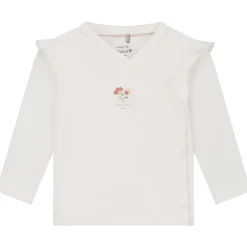 Shirts & Blouses|Shirts & Blouses*Prénatal newborn overslagshirt lange mouwen printopdruk wit Ivory White