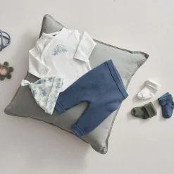 Shirts & Blouses|Shirts & Blouses*Prénatal newborn overslagshirt lange mouwen printopdruk wit Ivory White