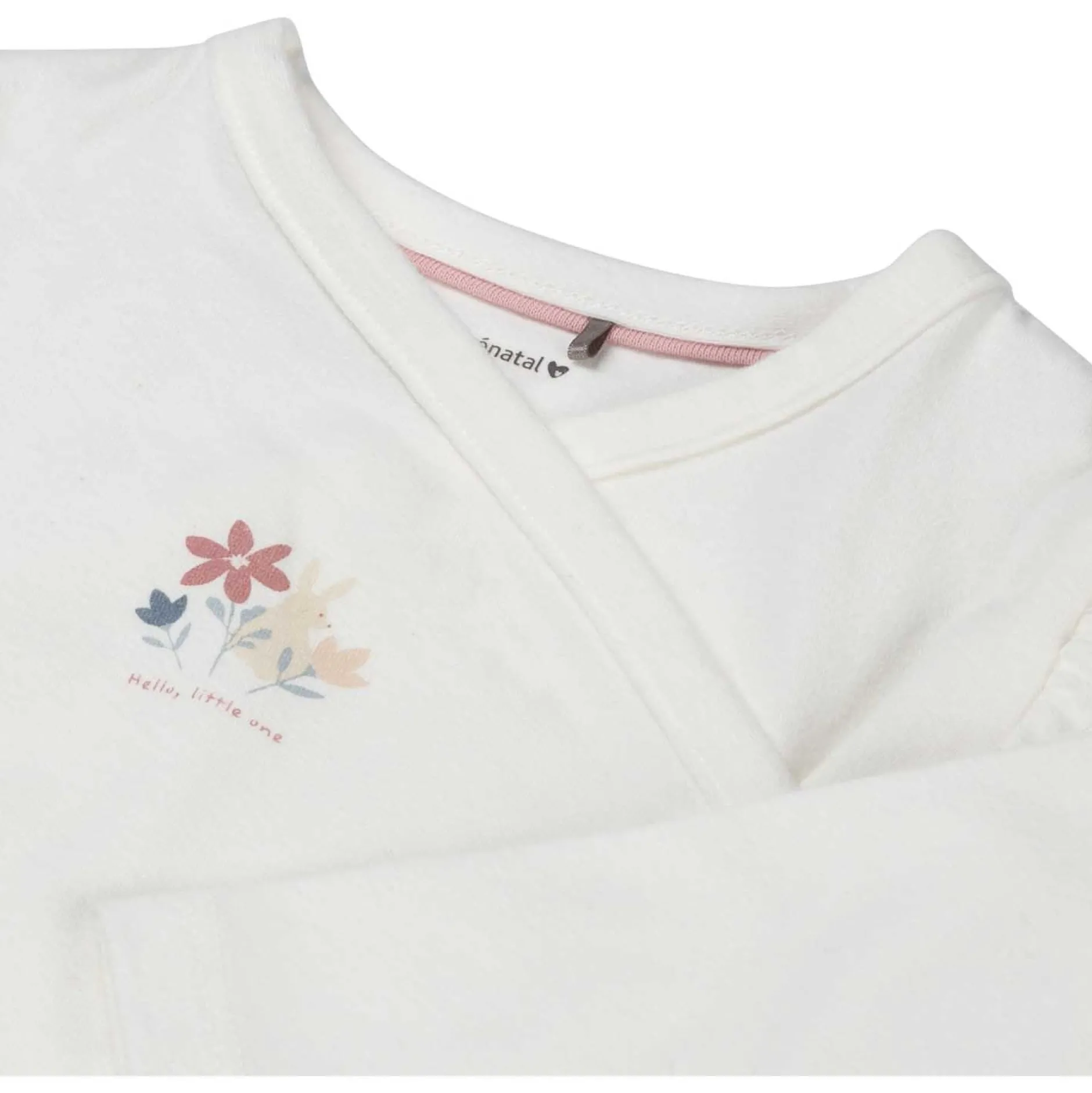 Shirts & Blouses|Shirts & Blouses*Prénatal newborn overslagshirt lange mouwen printopdruk wit Ivory White