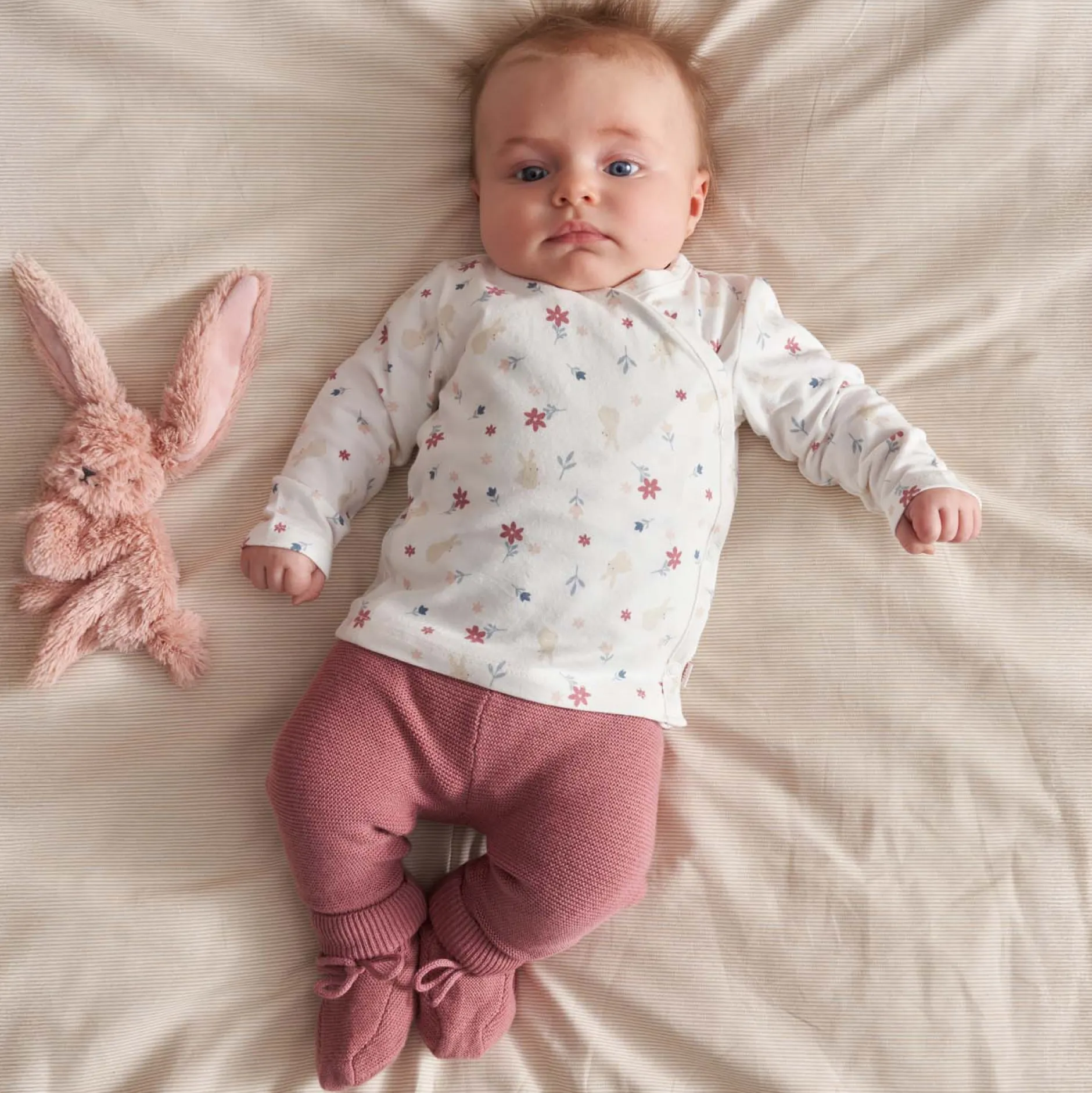 Shirts & Blouses|Shirts & Blouses*Prénatal newborn overslagshirt lange mouwen all over print wit Ivory White