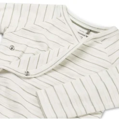 Shirts & Blouses|Shirts & Blouses*Prénatal newborn overslagshirt lange mouwen strepen groen Green Shade