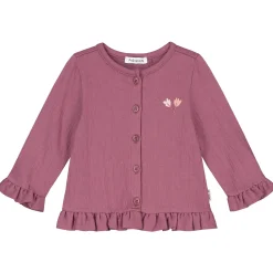 Shirts & Blouses|Shirts & Blouses*Prénatal newborn shirt lange mouwen effen paars Dark Grapepurple