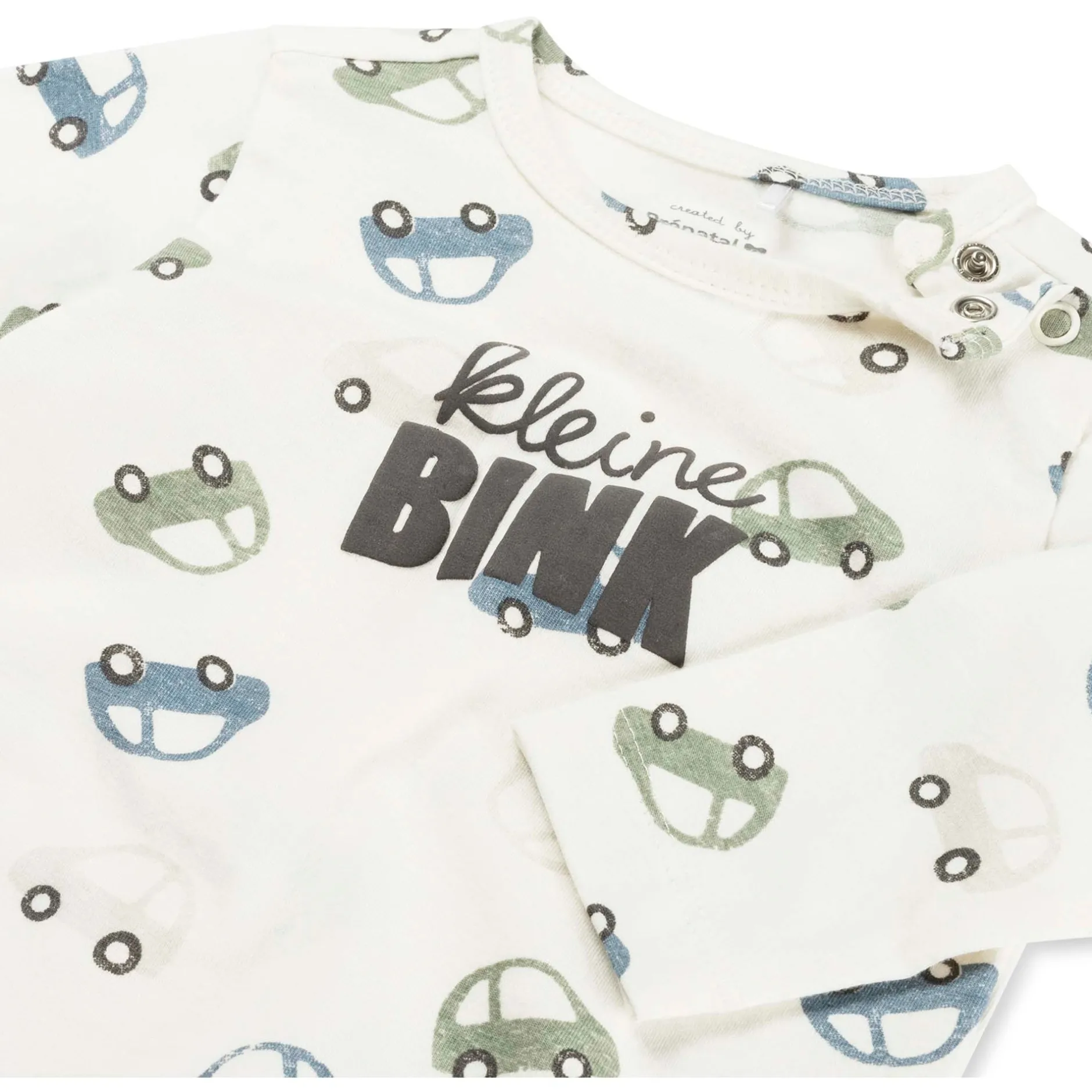 Shirts & Blouses|Shirts & Blouses*Prénatal newborn shirt lange mouwen tekst wit Ivory White