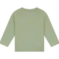 Shirts & Blouses|Shirts & Blouses*Prénatal newborn shirt lange mouwen tekst groen Green Shade