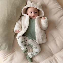 Sokjes & Slofjes*Prénatal newborn sokken 3 paar groen Green Shade