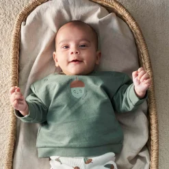 Truien & Vesten|Truien & Sweaters*Prénatal newborn sweater   groen Light Forest Green