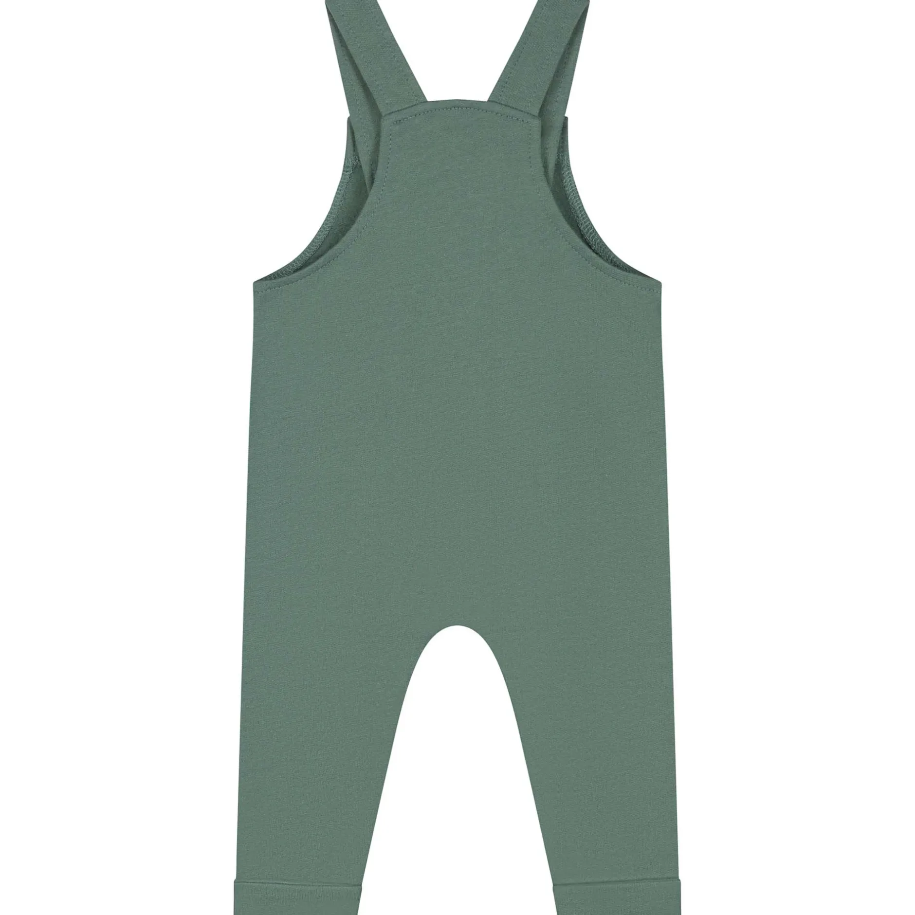 Boxpakjes|Boxpakjes*Prénatal newborn tuinbroek effen groen Light Forest Green