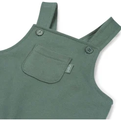 Boxpakjes|Boxpakjes*Prénatal newborn tuinbroek effen groen Light Forest Green