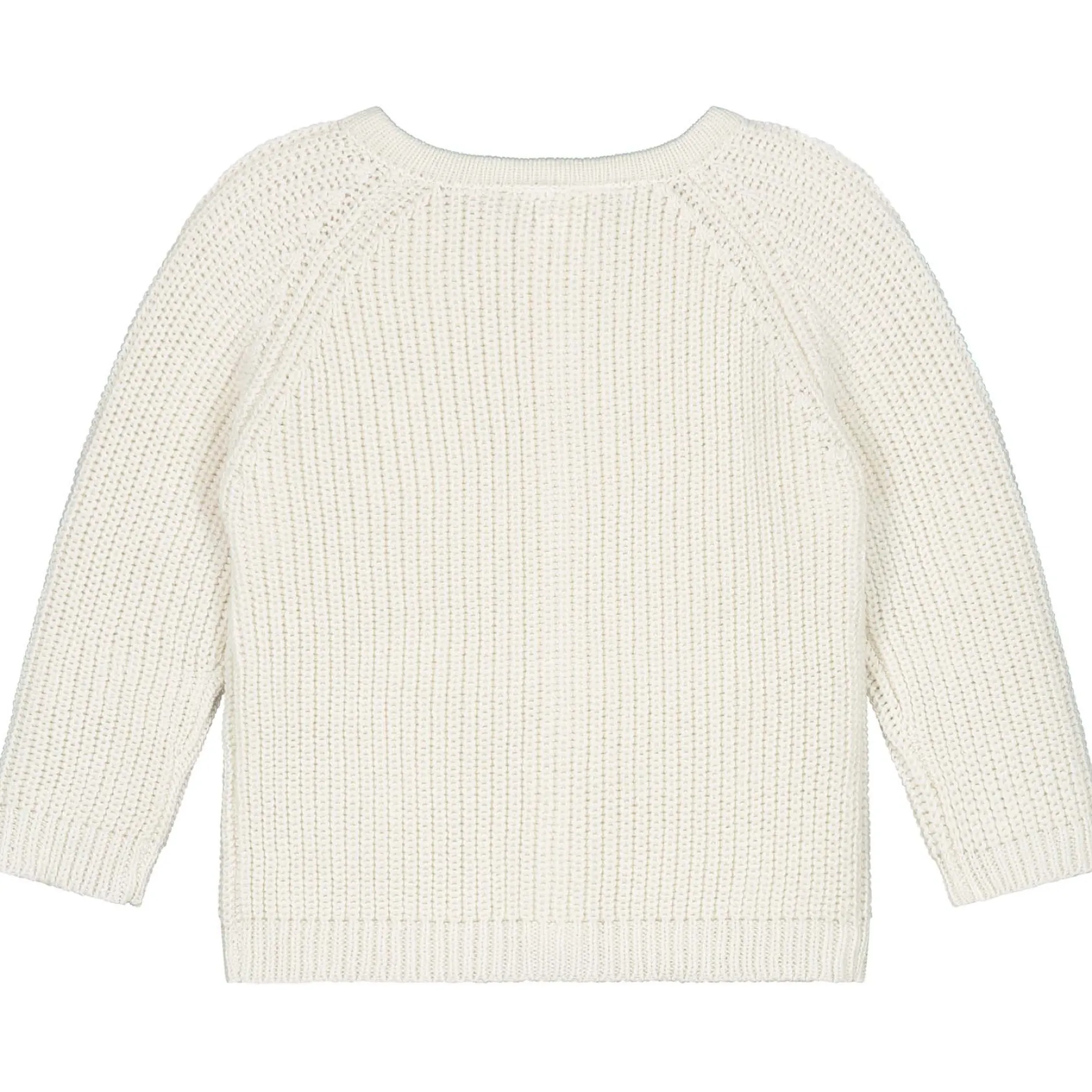 Truien & Vesten|Truien & Vesten*Prénatal newborn vest lange mouwen effen beige Dark Off-White